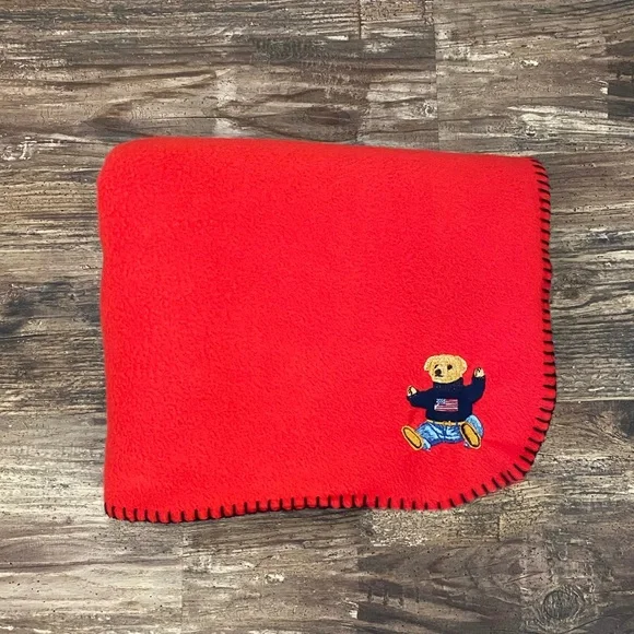 Ralph lauren fleece throw blanket best sale
